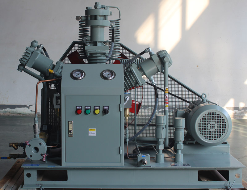 Compresor de nitrógeno de uso industrial para uso en la industria alimentaria Tipo V