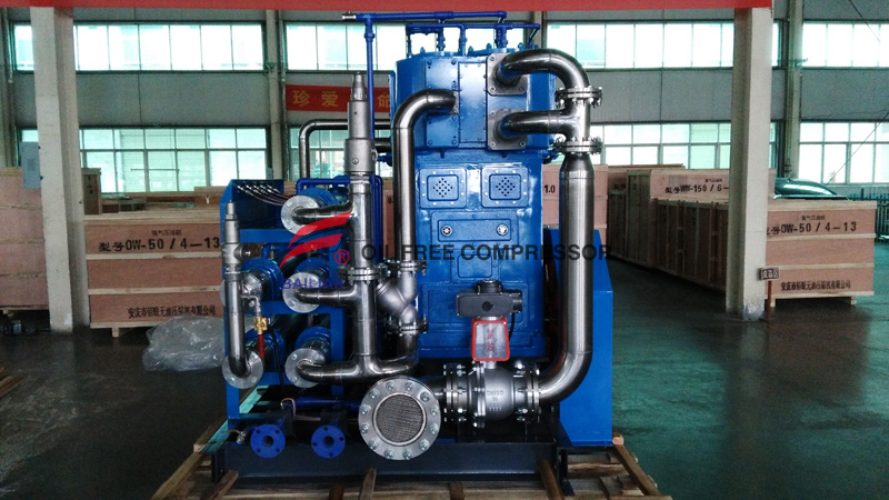 Compresor industrial sin aceite del concentrador del oxígeno
